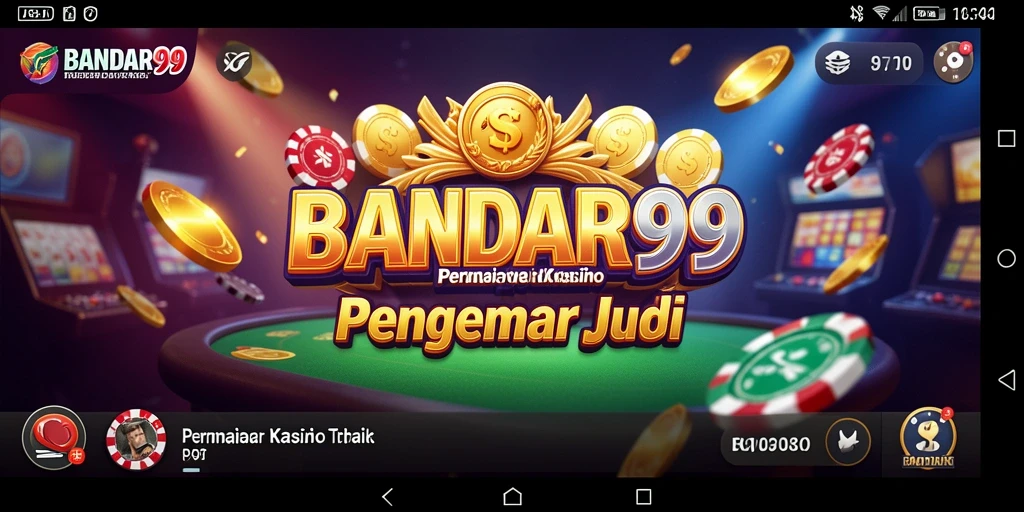 Tampilan menarik dan antarmuka ramah pengguna di BANDAR99.